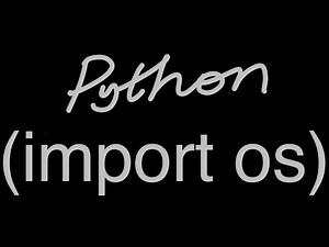 Python Tutorial: OS Module | Import OS | Interact With the Underlying Operating System