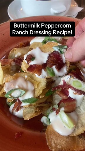 Buttermilk Peppercorn Ranch Dressing Recipe