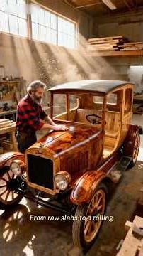 Massive Wood Slabs → Classic Ford Model T 😱 You Won’t Believe This