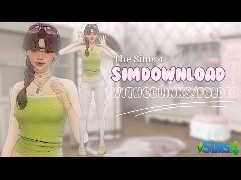 The Sims 4 | Sim Download With CC Links/Folder |Randi Neville