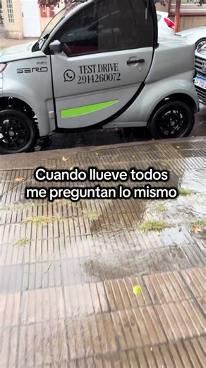 ¿El Sero Electric Funciona bajo la Lluvia?