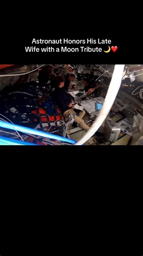 Just days after losing his wife, astronaut Reid Wiseman chose to honor her in the most powerful way by proposing to name a lunar feature after her during the Artemis II mission. A deeply emotional tribute that turns grief into something eternal, written on the Moon itself. #fyp #space #artemis #artemiscrew