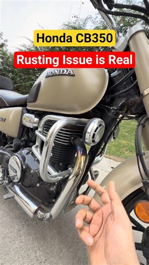 Honda CB350 Rusting Problem #shorts #shortvideo #automobile #hondacb350 #trending