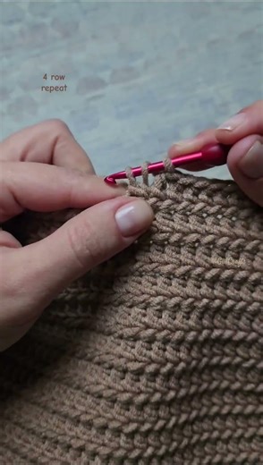 4 Row Repeat Crochet Pattern | Slip Stitches Crochet #crochettutorial #easycrochet #crochetblanket