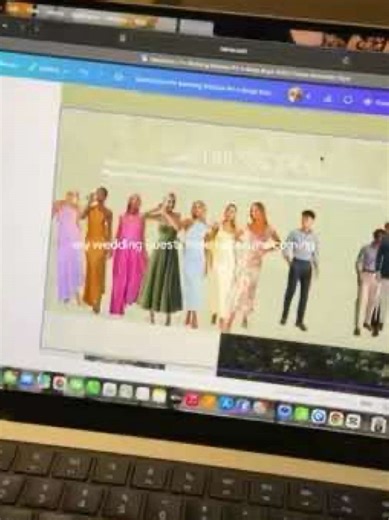 Not finished but loving making it!! @Canva #2026bride#weddingcontentcreation#weddingcontent#influencer#weddingwebsite