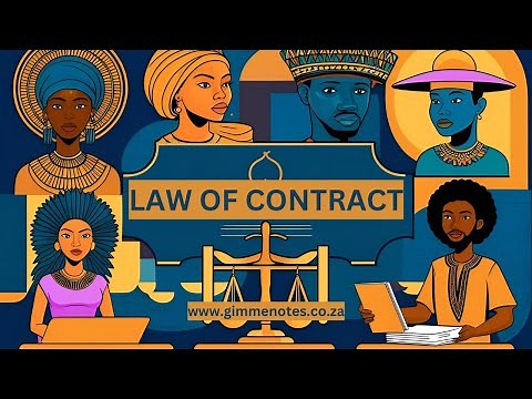 PVL3702 PODCAST - Law of Contract: Understanding Legal Agreements 📜⚖️