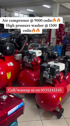 High Pressure Washer and Air Compressor Deals