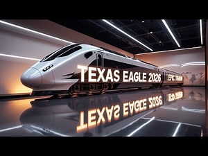 🚆 Texas Eagle 2026 – Full Introduction | Chicago to San Antonio Scenic Train Ride@Metrolink train