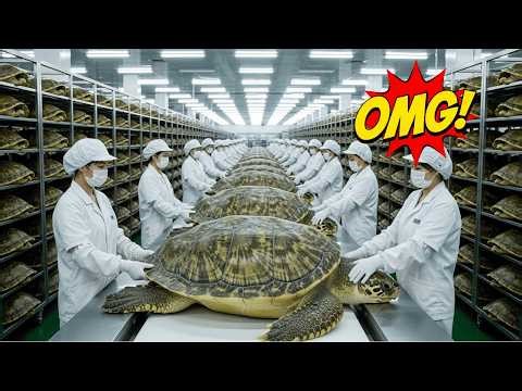 The Shell Shocking Truth: From Wild to Wealth! |Behind the Build #luxury goods #industrial process