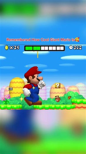 Giant Mario feels like yesterday 😔
