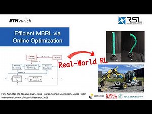 Efficient Model-Based Reinforcement Learning for Robot Control via Online Optimization