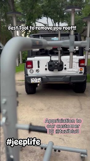 Don't remove your Jeep top without this tool - RollNJack