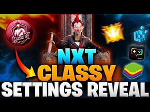 Revealing NXT Classy Free Fire PC Secret Settings for No Recoil Auto Headshot | BlueStacks 5 | MSI 5