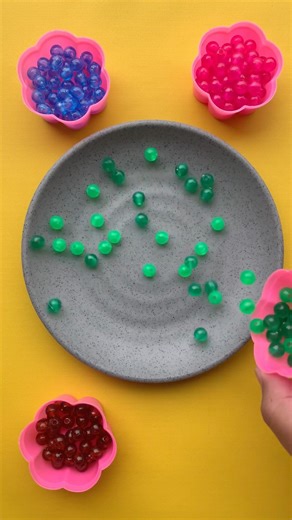 Vibrant Circles That Never Get Boring #satisfying #colors #colorful #asmr