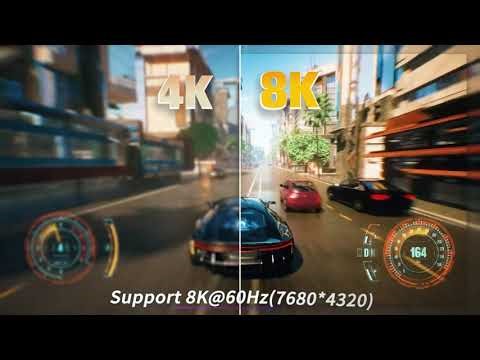 Répartiteur de commutation HDMI 2.1 120Hz, 3/4/5 ports, HDMI 2