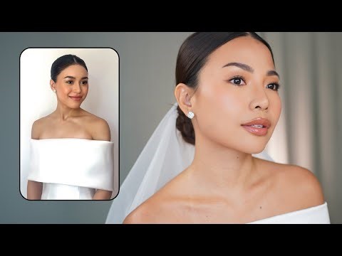 TIPID Bridal Make Up 2025 | Clean and Minimalistic (Claudia Barretto Wedding Inspired)