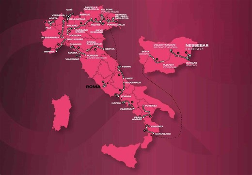 Giro 2026 : Parcours complet, profils d’étapes et analyse du tracé