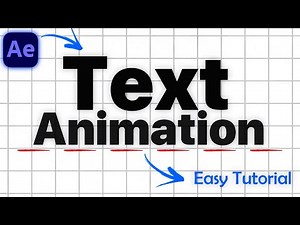 Easy Text Animations in After Effects You Must Try! 🔥
