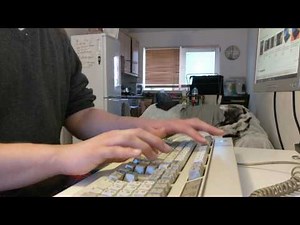 Typing on a IBM Model M for 5 minutes ASMR