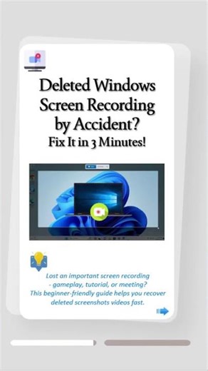 🎥 Deleted a Screen Recording? Recover Lost Videos Fast!#screenrecorder #videorecovery