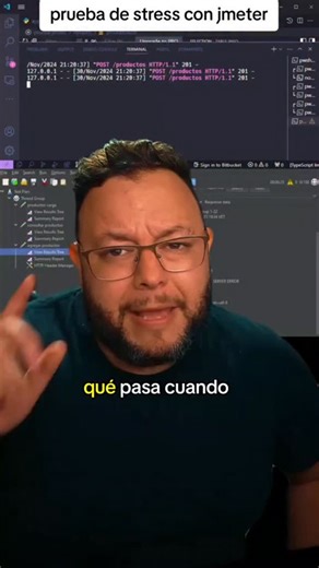 Jaime Irazabal | software developer on Instagram: "podría tu sistema sobrevivir a un blackfriday? te muestro con python y jmeter como se hacen las pruebas para esas altas demandas de trafico #blackfriday #python #jmeter"