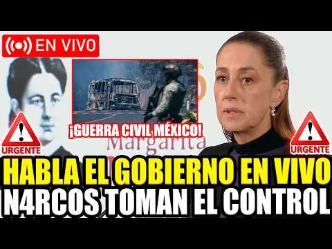 🔴URGENTE SHEINBAUM EN VIVO TRAS LOS N4RCOS TOMAR EL CONTROL DE MÉXICO | FRAN FIJAP