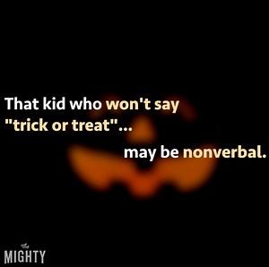 512K views · 2.4K reactions | What you may not realize about “that” kid this Halloween... | The Mighty | Facebook