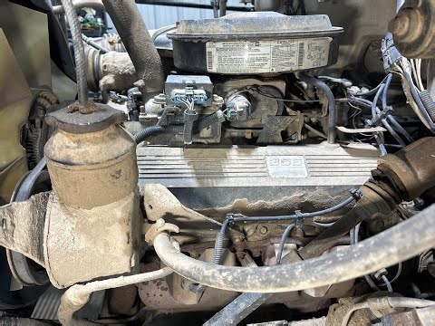 1992 GM 366 Engine Assembly - 25835327
