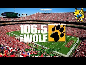 106.5 The Wolf | WDAF Liberty, MO Legal ID (10/16/22) (Kansas City Chiefs In-Game)