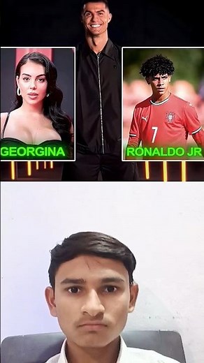 #ronaldo #georgina #ronaldojr