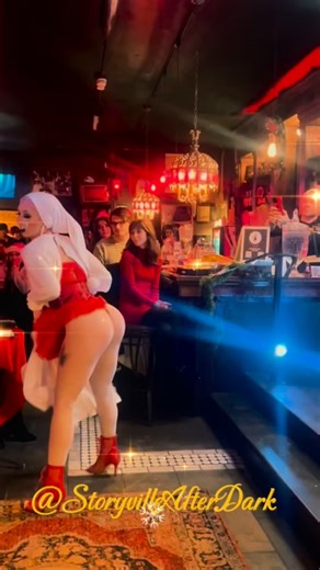 🎺 The Storyville Lounge on Instagram: "🎅 Friday’s debut performance by @jadejinx__ at the @storyvilleafterdark Burlesque Show was a special gift to us all this Christmas 🥵🥶 🧨 Our loaded NEW YEARS EVE tickets are available now, where you can meet the Ladies of Storyville, hear live Gypsy jazz, and so much more! 🎟️ Purchase tix in bio @storyvillelounge 📸 by @jessemaderartist #burlesque #speakeasy #christmas #inspiredbyspirits #storyvillelounge"
