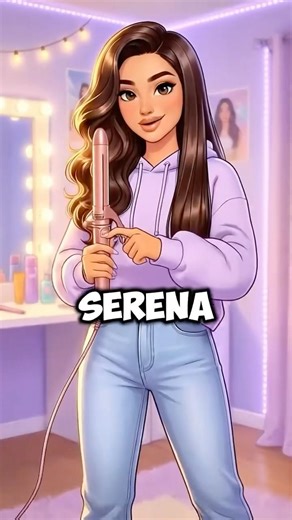 This Is Serena — The Curling Iron Queen