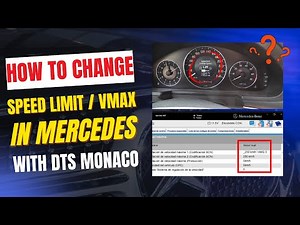How to Change the Speed Limit on Mercedes Using DTS Monaco & Xentry