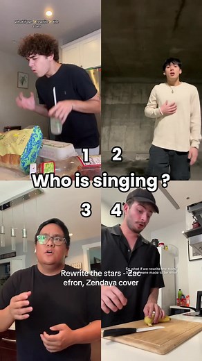 Guess Who's Singing 'Rewrite the Stars' Cover