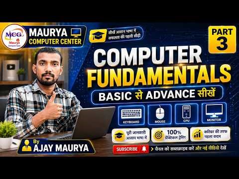 FUNDAMENTAL OF COMPUTER CH 3