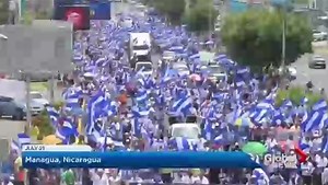 Protests against Nicaragua’s president Daniel Ortega