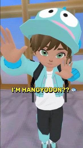 WAIT… I’m Hangyodon?? 🐟💙 New Skyland Update #HelloKittySkyland #Sanrio #Kawaii