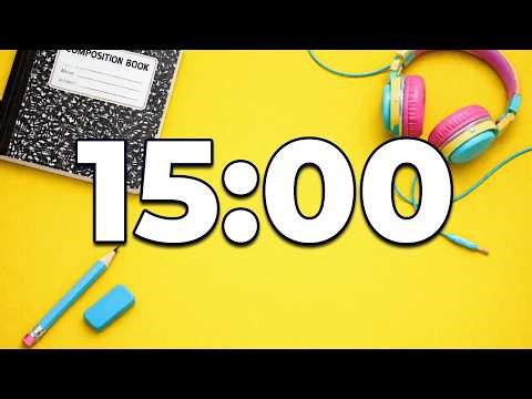 15 Minute Writing Timer with Bell