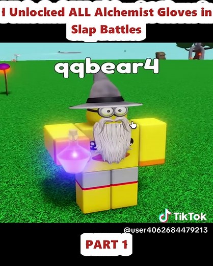 Unlocking All Alchemist Gloves in Slap Battles