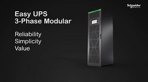 The Easy UPS 3-Phase Modular uninterruptible power supply delivers robust power protection and high availability in a cost-optimized, 50-250 kW N 1 400V package ideal for small and medium data centers and other business-critical applications. Learn more - http://spr.ly/6189geZAU #SchneiderElectric #UPS #SecurePower | Schneider Electric