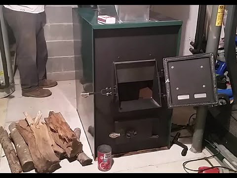 Hotblast Wood add on furnace maiden run