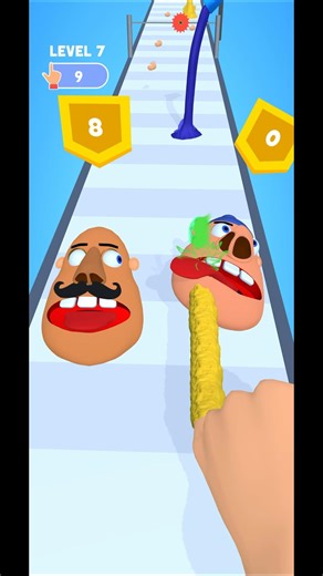 Finger Runner 3D INSANE Speed Run 🤯 #shorts #fingerrunner3d #gaming #viral #satisfying #mobilegames