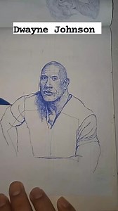 18K views · 224 reactions | Stickman drawing to Dwayne Johnson #drawings #dwaynejohnson #art | Levinny Arts | Facebook