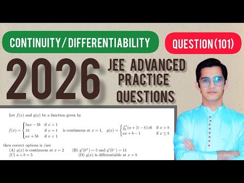 JEE ADVANCED PRACTICE QUESTION (101) #iit #jee #jeeadvanced #jeemains #jeeproblems