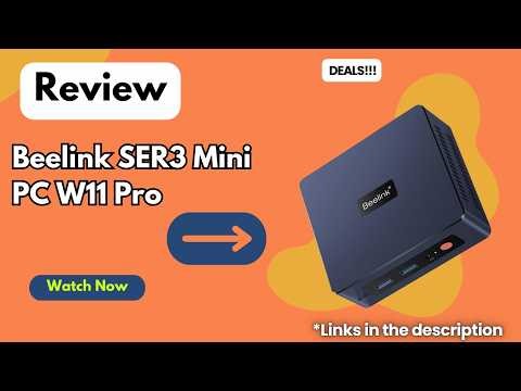 Beelink SER3 Mini PC Review 2026 - Ryzen 3 3200U 16GB RAM 500GB SSD Dual 4K Honest Test!