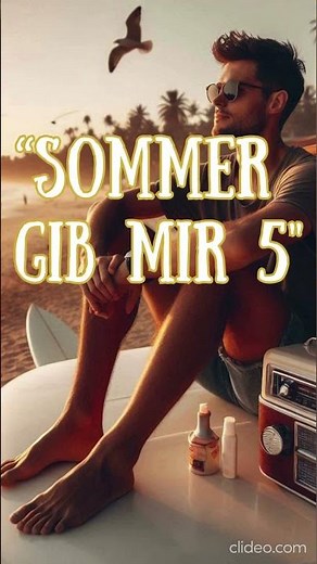 🌴 Urlaub Musik Sommer – Gib mir fünf! ☀️ Deutscher Sommer Rap 2025 Chilliger Vibe & Urlaubsfeeling