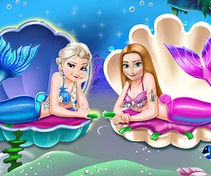 Play Mermaid Princesses Dress up H5 | Free Online  Games. KidzSearch.com