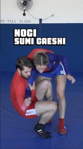 How to Hit the Nogi Sumi Gaeshi Every Time 🥋 #bjj #wrestling #sambo
