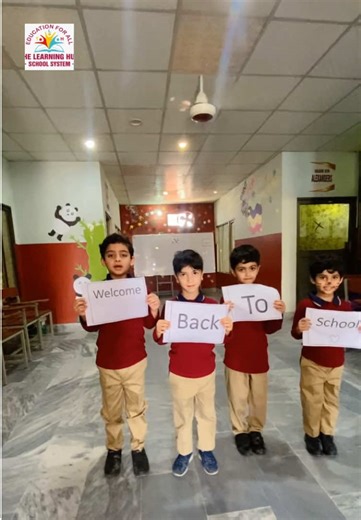 Welcome Back to School.✨ Session: 2026-27 The Learning Hub School System