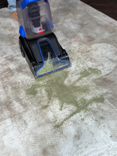 This carpet has seen things 😅 The BISSELL TurboClean pulls deep dirt and stains right out — watch this rug come back to life. #carpetcleaning #bissell #cleaninghacks #satisfying #tiktokshopcreatorpicks